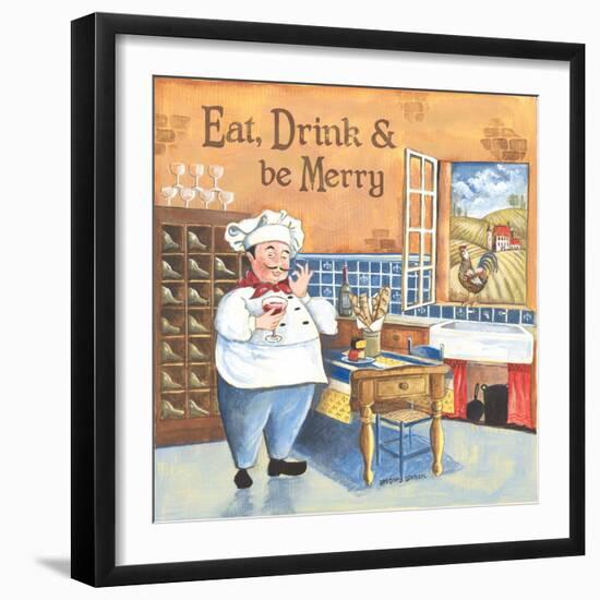 Chef I-Gregory Gorham-Framed Art Print