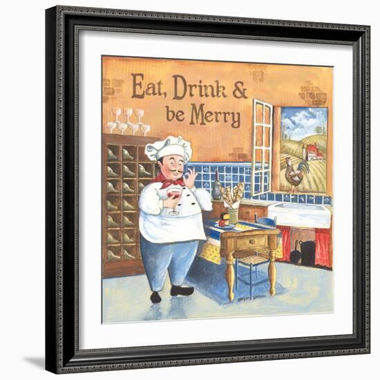 Chef I-Gregory Gorham-Framed Art Print