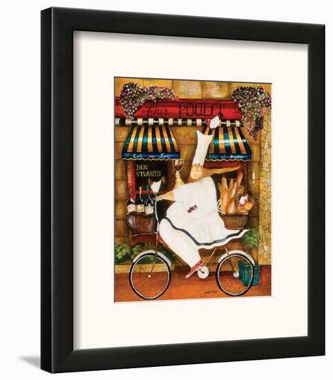 Chef in Paris-Jennifer Garant-Framed Art Print