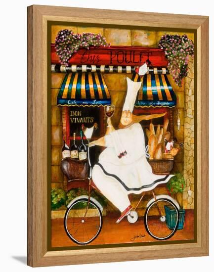 Chef in Paris-Jennifer Garant-Framed Premier Image Canvas