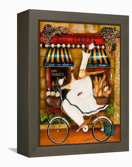 Chef in Paris-Jennifer Garant-Framed Premier Image Canvas