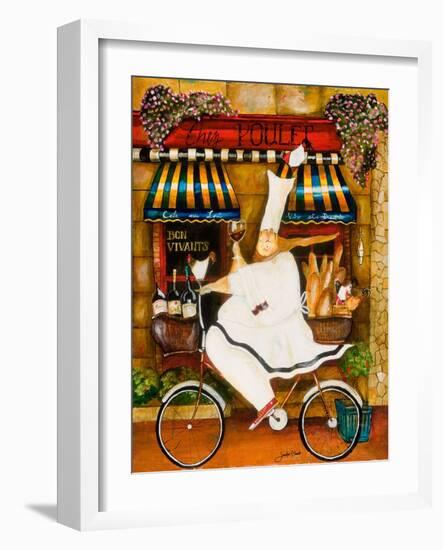 Chef in Paris-Jennifer Garant-Framed Premium Giclee Print