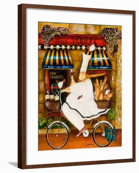 Chef in Paris-Jennifer Garant-Framed Giclee Print