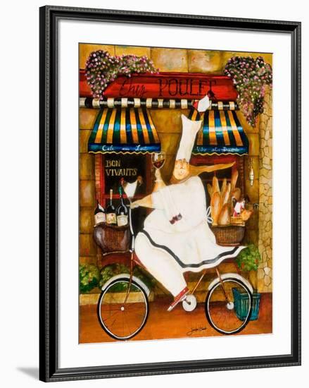 Chef in Paris-Jennifer Garant-Framed Giclee Print