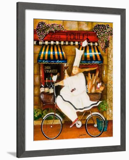 Chef in Paris-Jennifer Garant-Framed Giclee Print