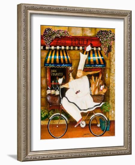 Chef in Paris-Jennifer Garant-Framed Giclee Print