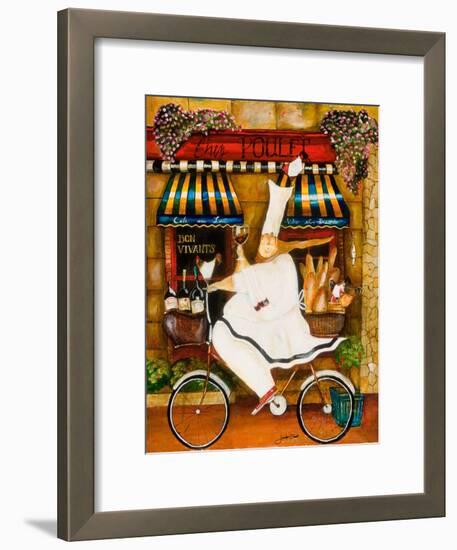 Chef in Paris-Jennifer Garant-Framed Giclee Print