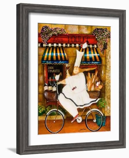 Chef in Paris-Jennifer Garant-Framed Giclee Print