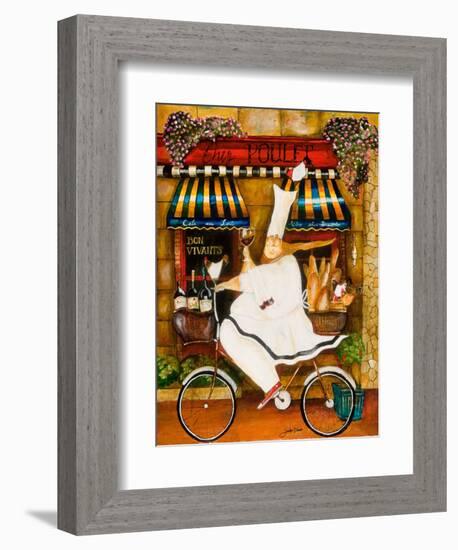 Chef in Paris-Jennifer Garant-Framed Giclee Print