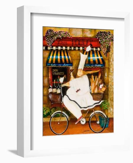 Chef in Paris-Jennifer Garant-Framed Premium Giclee Print