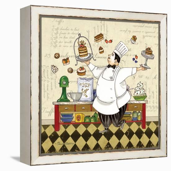 Chef Pastry-Pamela Gladding-Framed Stretched Canvas