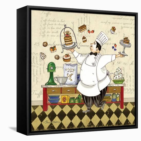 Chef Pastry-Pamela Gladding-Framed Stretched Canvas