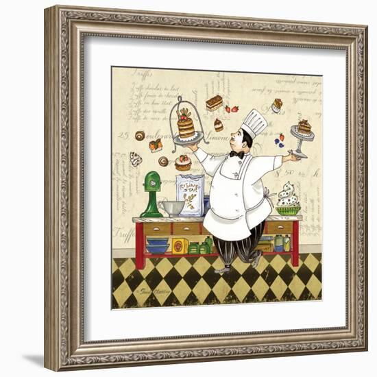 Chef Pastry-Pamela Gladding-Framed Art Print