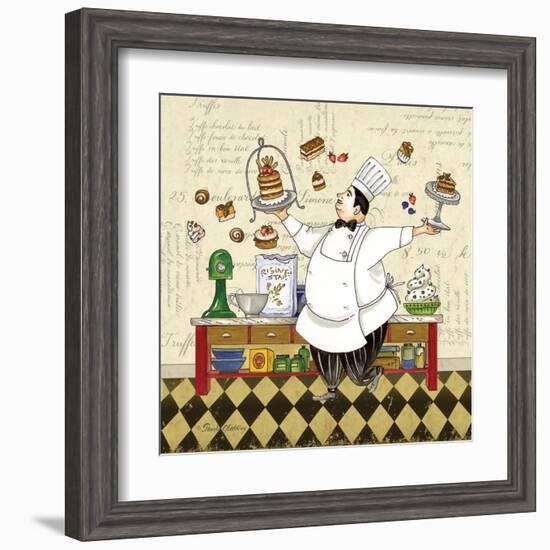 Chef Pastry-Pamela Gladding-Framed Art Print