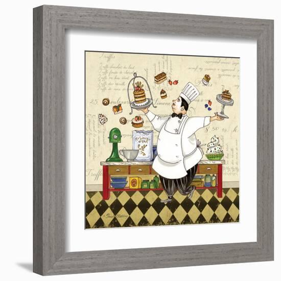 Chef Pastry-Pamela Gladding-Framed Art Print