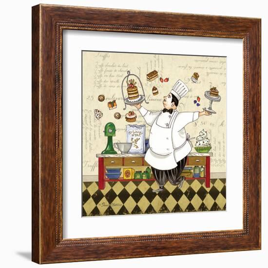 Chef Pastry-Pamela Gladding-Framed Art Print