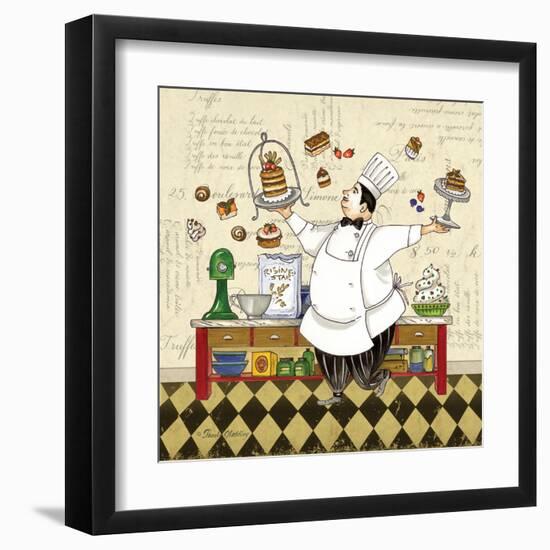 Chef Pastry-Pamela Gladding-Framed Art Print