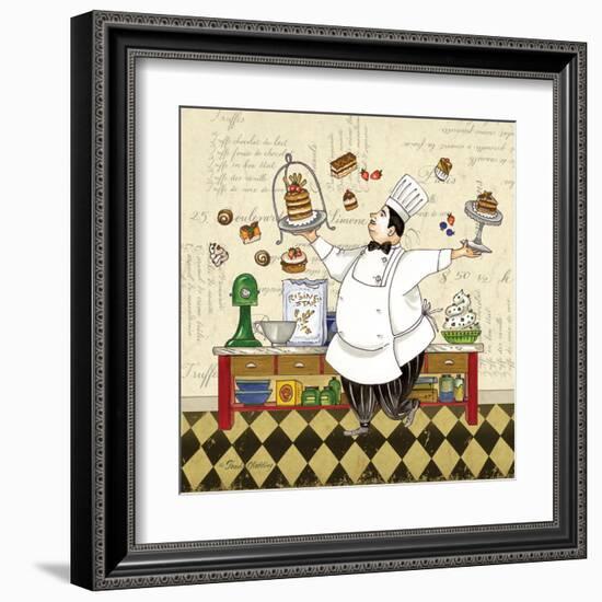 Chef Pastry-Pamela Gladding-Framed Art Print