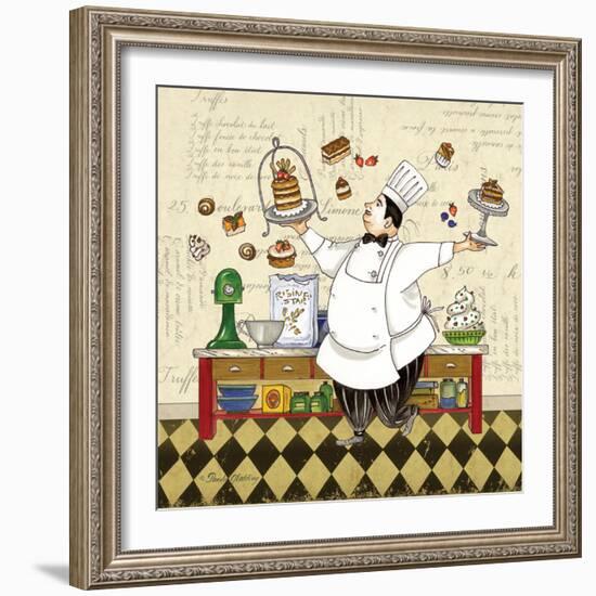 Chef Pastry-Pamela Gladding-Framed Art Print