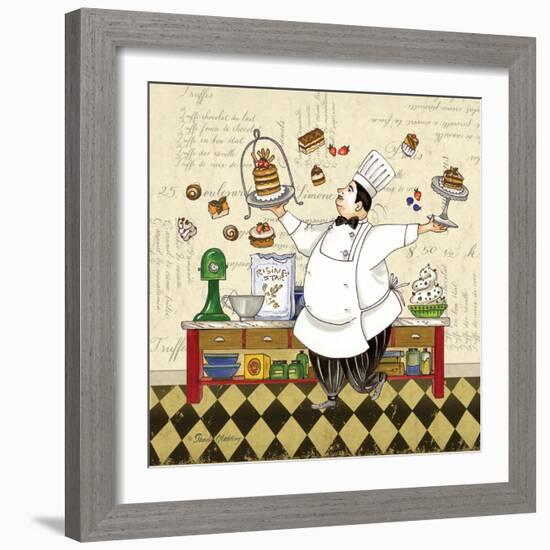 Chef Pastry-Pamela Gladding-Framed Art Print