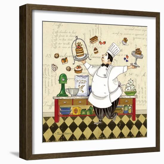 Chef Pastry-Pamela Gladding-Framed Art Print