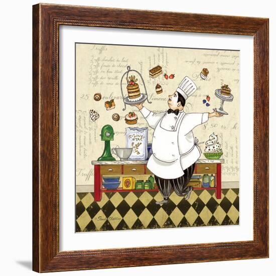 Chef Pastry-Pamela Gladding-Framed Art Print