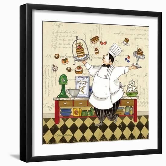 Chef Pastry-Pamela Gladding-Framed Art Print
