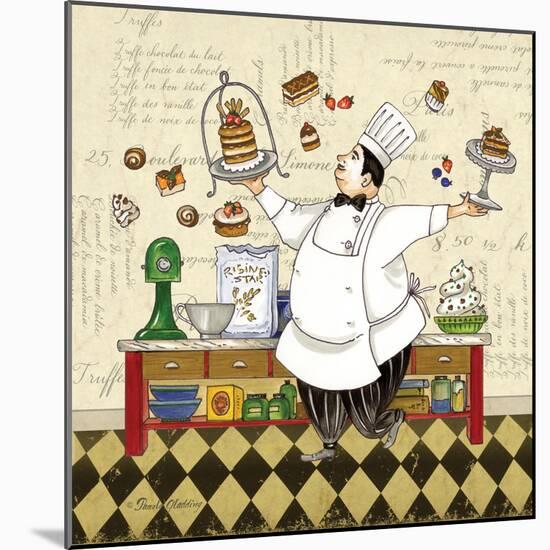 Chef Pastry-Pamela Gladding-Mounted Art Print