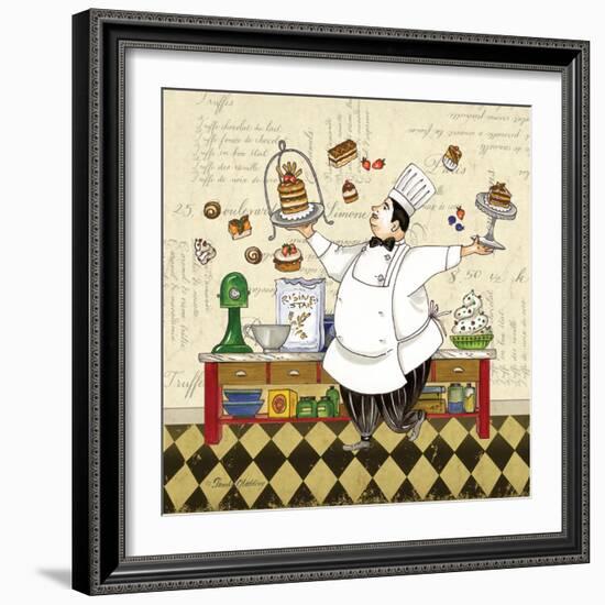 Chef Pastry-Pamela Gladding-Framed Art Print