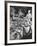 Chef Preparing Dish at Buffet Table in Dining Room of the Waldorf Astoria Hotel-Alfred Eisenstaedt-Framed Photographic Print