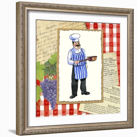 Chef Recipes-Geraldine Aikman-Framed Giclee Print