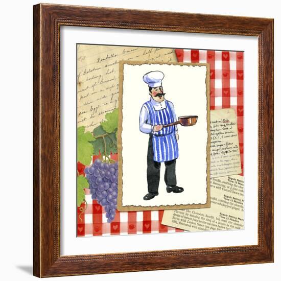 Chef Recipes-Geraldine Aikman-Framed Giclee Print