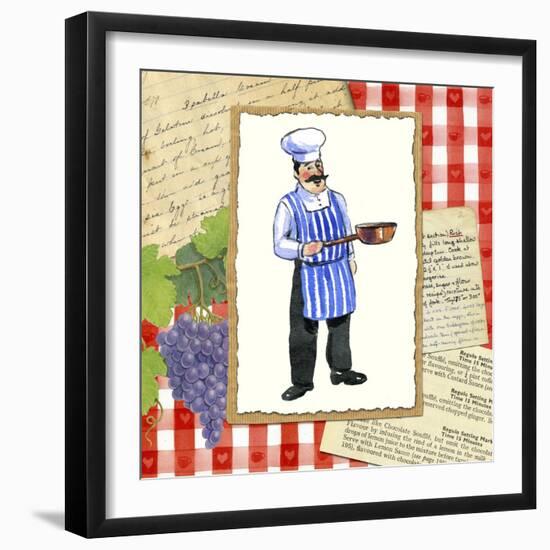 Chef Recipes-Geraldine Aikman-Framed Giclee Print