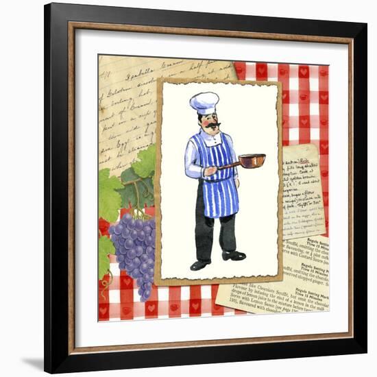 Chef Recipes-Geraldine Aikman-Framed Giclee Print