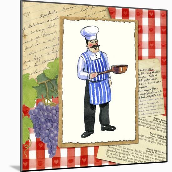 Chef Recipes-Geraldine Aikman-Mounted Giclee Print