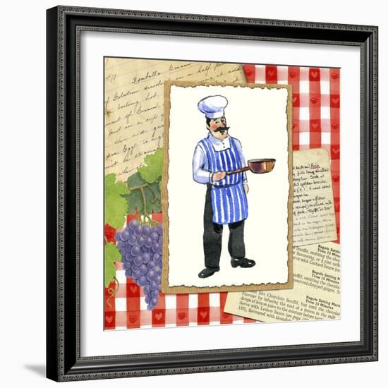 Chef Recipes-Geraldine Aikman-Framed Giclee Print