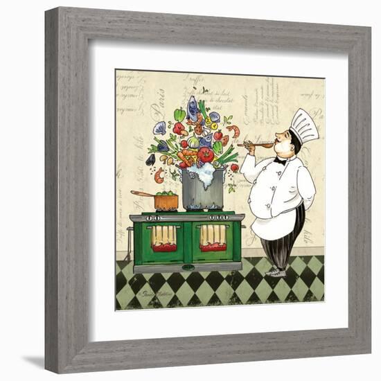 Chef Soup-Pamela Gladding-Framed Art Print