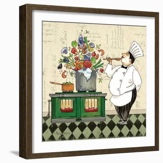 Chef Soup-Pamela Gladding-Framed Art Print