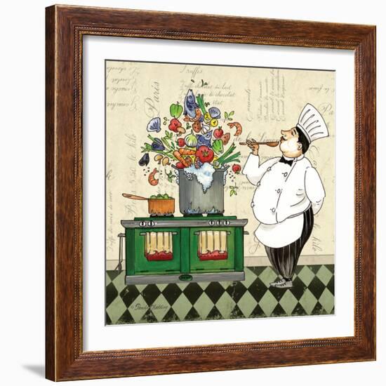 Chef Soup-Pamela Gladding-Framed Art Print