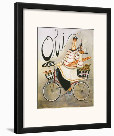 Chef & Wine I-Jennifer Garant-Framed Art Print