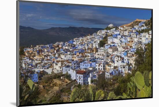 Chefchaouen, Chaouen, Morocco-Ian Trower-Mounted Photographic Print