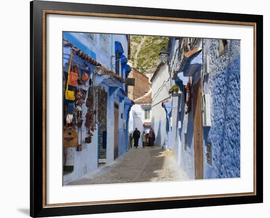 Chefchaouen (Chaouen), Tangeri-Tetouan Region, Rif Mountains, Morocco, North Africa, Africa-Nico Tondini-Framed Photographic Print