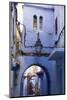 Chefchaouen, Morocco. Narrow Alleyways and Stairways-Emily Wilson-Mounted Photographic Print