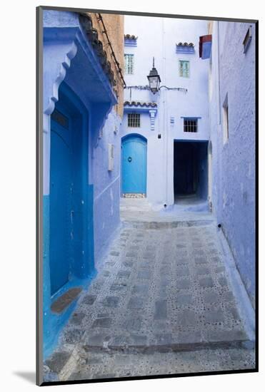 Chefchaouen, Morocco. Narrow Alleyways for Foot Traffic Only-Emily Wilson-Mounted Photographic Print