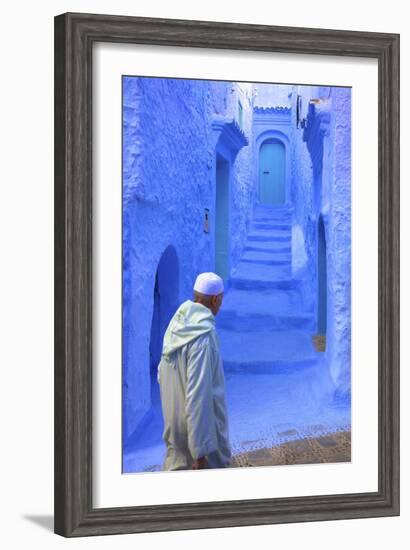 Chefchaouen, Morocco, North Africa, Africa-Neil-Framed Photographic Print