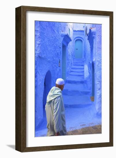 Chefchaouen, Morocco, North Africa, Africa-Neil-Framed Photographic Print