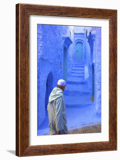 Chefchaouen, Morocco, North Africa, Africa-Neil-Framed Photographic Print