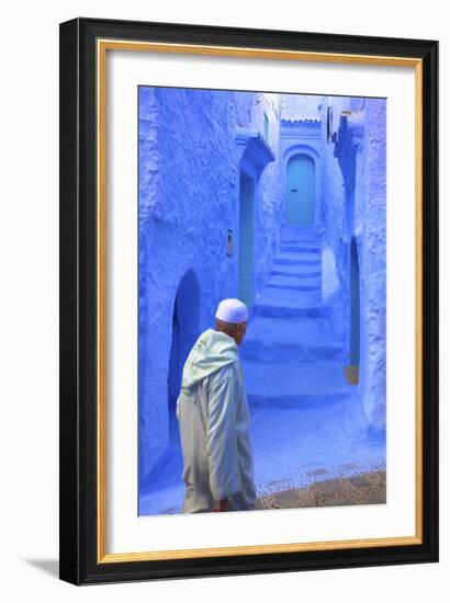 Chefchaouen, Morocco, North Africa, Africa-Neil-Framed Photographic Print