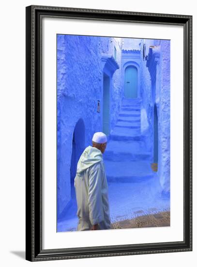 Chefchaouen, Morocco, North Africa, Africa-Neil-Framed Photographic Print