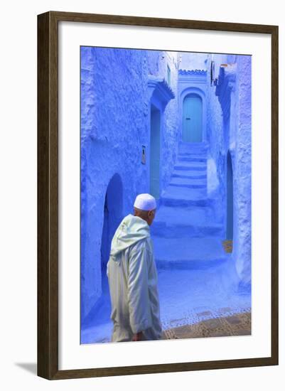 Chefchaouen, Morocco, North Africa, Africa-Neil-Framed Photographic Print